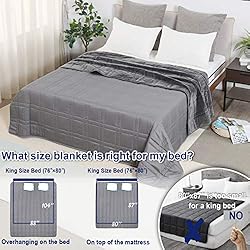 Reversible Weighted Blanket King Size