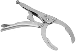 Vice Locking Grip, 240mm Alloy Steel Car Oil Filter Plier Remover Wrench, Vice Locking Grip Vise Spanner for Car Repairing an