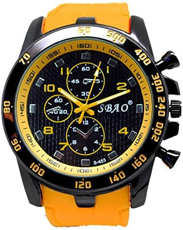 WooCo New Watches Stainless Steel Luxury Sport Analog Quartz Modern Men Silicone Strap Fashion Wrist Watch