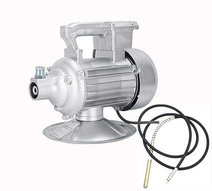 Poncherish 2200W Elektro Betonrüttler Rüttler Flaschenrüttler Innenrüttler mit 6 m langen Rüttelflasche Ø 45 mm