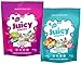 Assorted VEGAN All-Natural Fruit Chews (2 pack) - (2) Lovely Co. 6oz Bags - ORIGINAL + TROPICAL | NON-GMO, Soy-Free, Kosher & Gluten-Free!