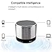 Bluetooth Speakers Lark Bird Outdoor Stereo Wireless Speakers with Bluetooth Portable Ceiling Speaker with Handsfree Speakerphone and 3.5mm Jack Build in Microphone Silver