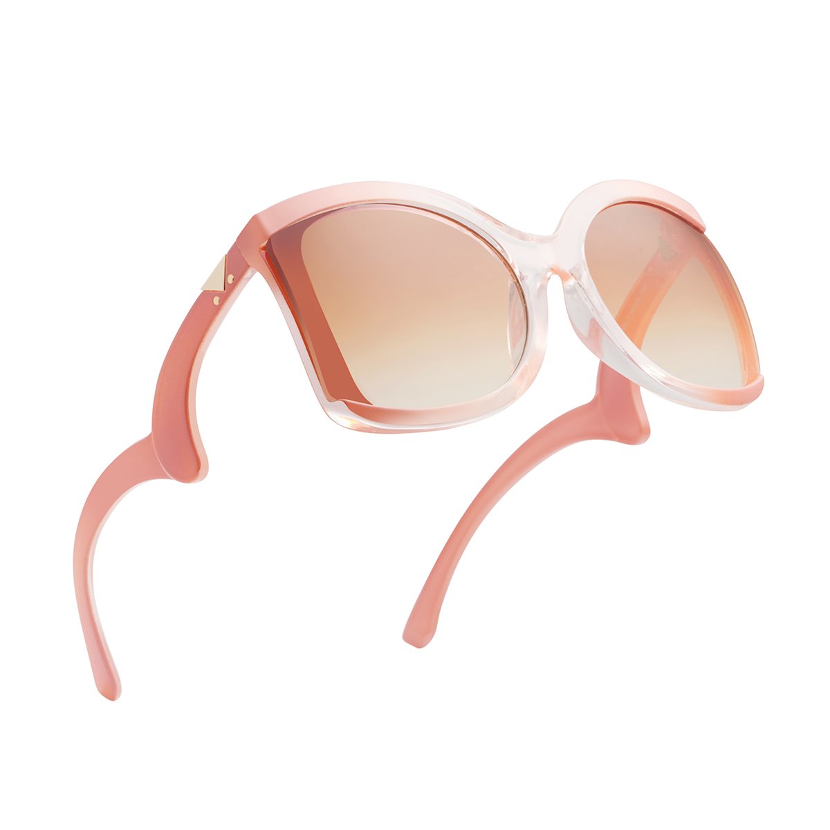 Sunglasses for Women RAYSUN Oversized Square Sunglasses Multi Tinted Frame Fashion Modern Shades 100% UV Protection Eyewear