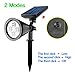 4LED Solar Lamp ,ANOLE Outdoor High-Efficiency Waterproof Heat-Resistant Environmental Protection Energy Saving LED Spotlight Garden Lights for Landscape Camping Home Driveway Party Dekor Wedding 1x
