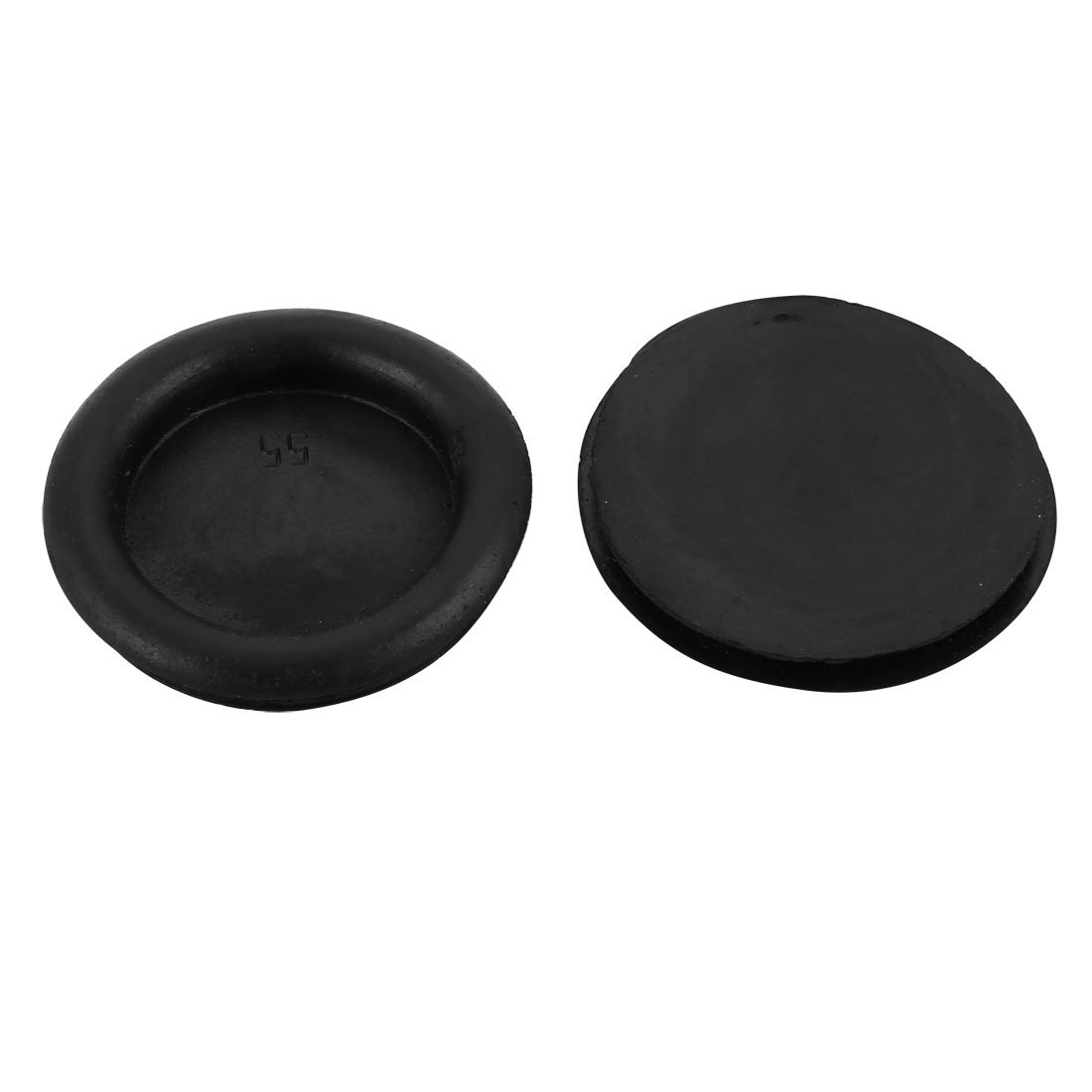 sourcingmap 2Pcs 55mm Drill Hole Diameter Electrical Rubber Wire Protection Grommet Gasket
