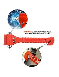 Autoark AZ 011 012 013 Herramienta de escape de emergencia, rompevidrios, cortador de cinturón de seguridad, estilo 1