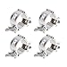GBGS 4 Pack O Clamp 2 Inch Lighting Mount for Stage Lighting Moving Head Light Par Light Spotlight Aluminum Alloy Finish 220lbs