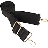 LERSUSI Adjustable Replacement Shoulder Strap Luggage Straps Belt Crossbody Canvas Bag Handbag Purse Strap for Women (A-style 87)