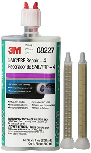 3M 08227 SMC/Fiberglass 4 Minutes Repair Adhesive - 200 ml