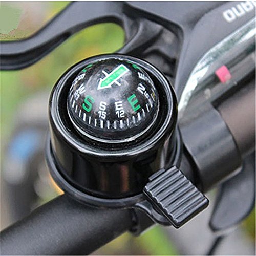 Aluminum Alloy Bicycle Bike Bell Ring Horn Accessories, Bike Bell for Adults Youth Kids MTB Bicycle Cycling Handlebar Bell Ring Horns for Riding Travel Hiking Camping Backpacking - Thumbnail 2