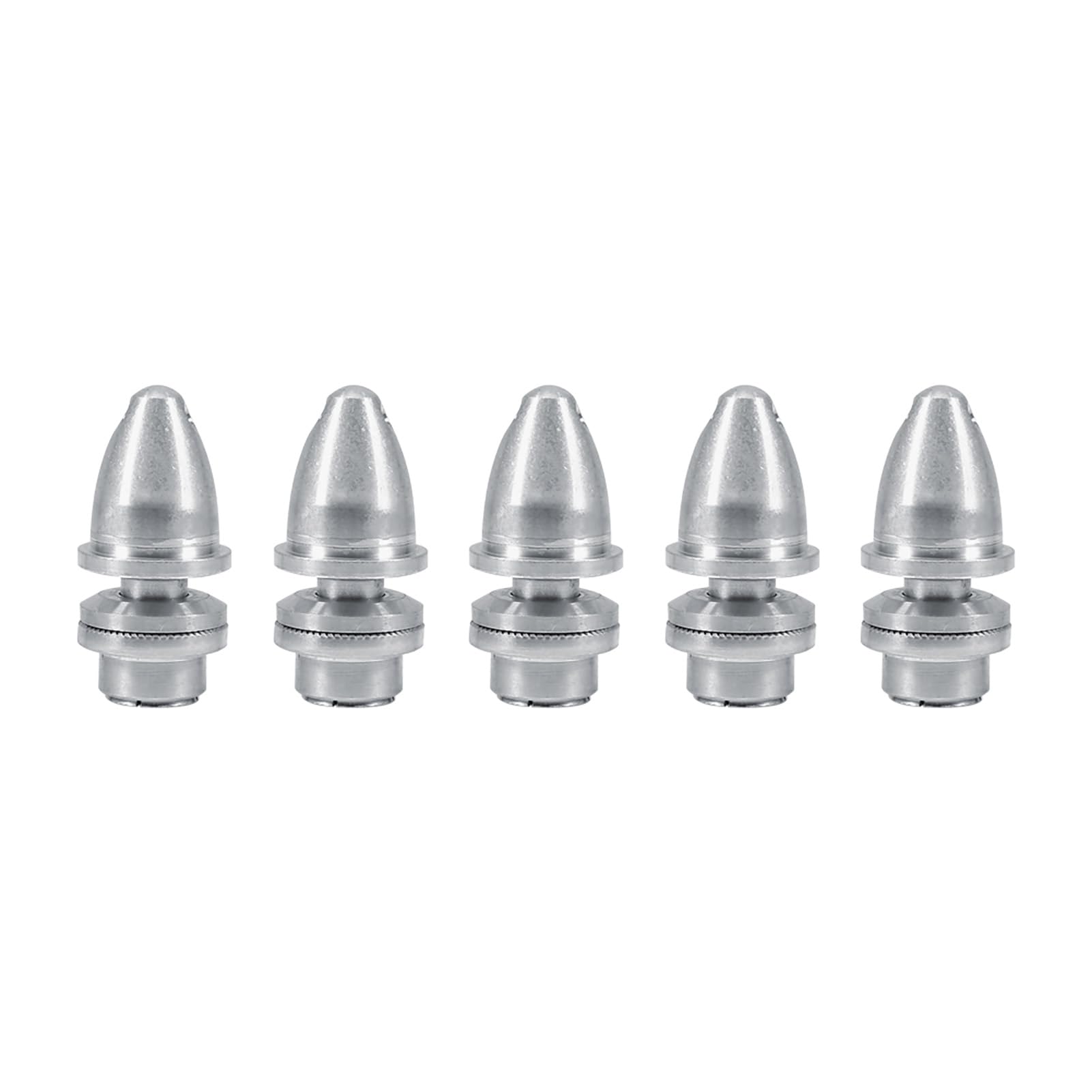 Propeller Adapter, 5pcs 5mm Aluminum Brushless RC Motor Bullet Propeller Adapter Holder