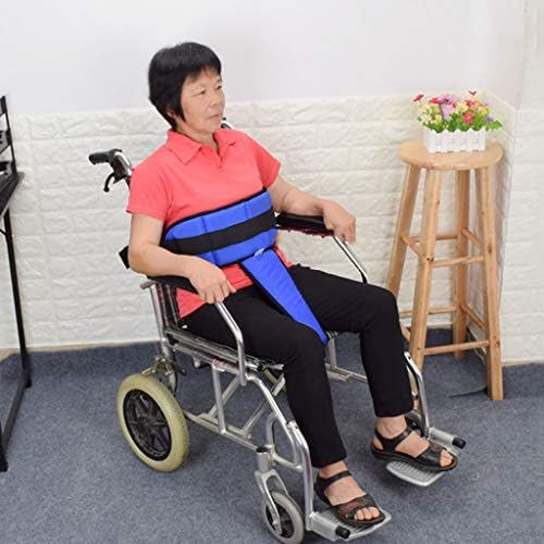 TTZ Wheelchair Safety Belt Fixed Seat Belts Elderly Belt Constrained Bands with Adjustable Straps Mad Patient