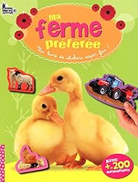 K7804/6 - Ma ferme préférée - Un livre de stickers super fun !