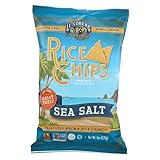 Lundberg Family Farms Sea Salt Rice Chips - Case of 12 - 6 oz.