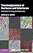 Thermodynamics of Surfaces and Interfaces: Concepts in Inorganic Materials