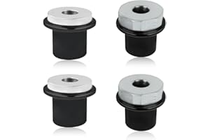 Steering Rack and Pinion Mount Bushing 4PCS Compatible with Dodge Ram 1500 2000-2012 Replaces 52106728AC 52113031AD