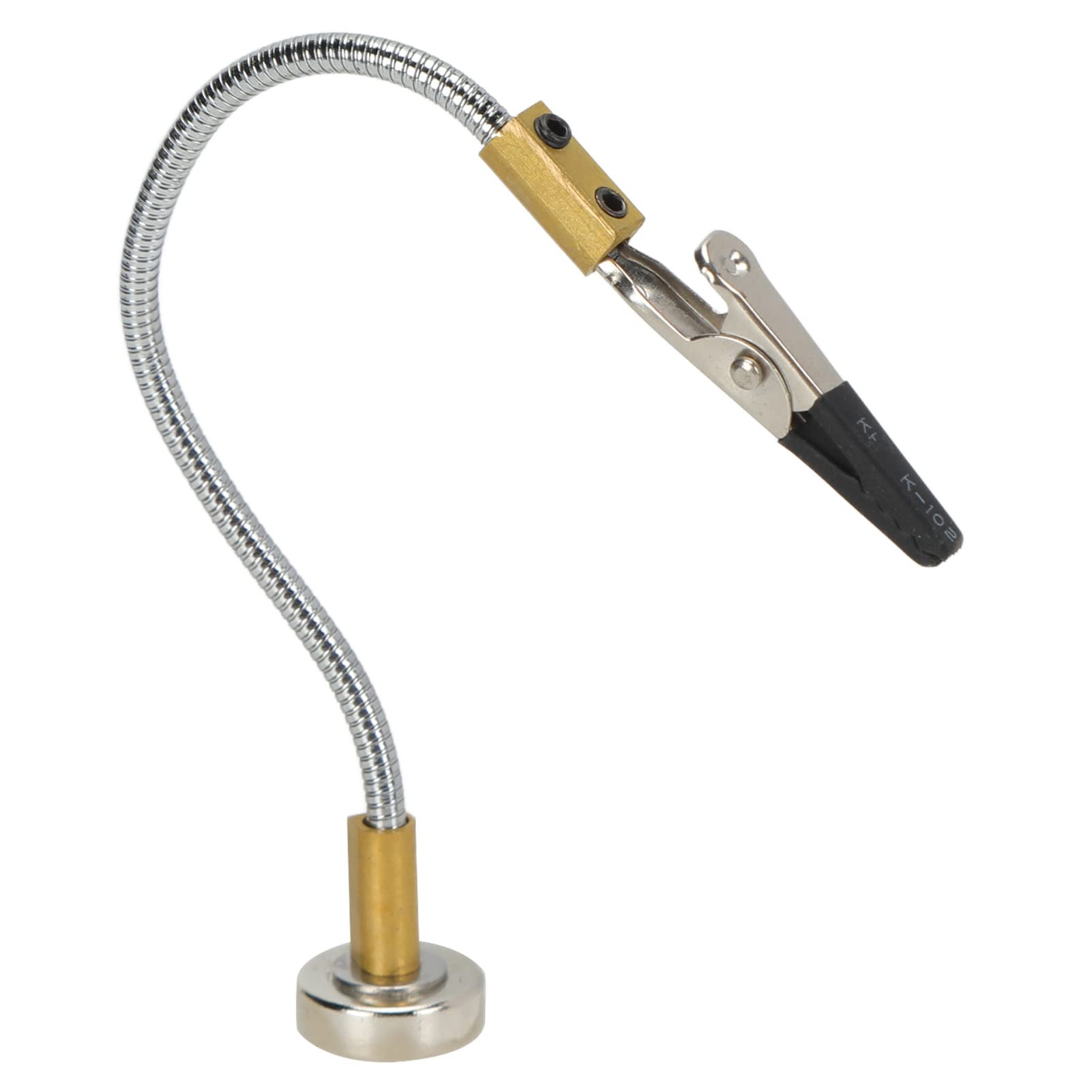 Soldering Helping Hand Clamp, Adjustable Welding Third Hand Assisting Clip with Magnetic Base, Flexible Helping Hands for Painting Jewelry for Electronics Repair Assembly for Arts