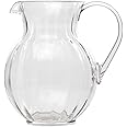 G.E.T. P-4090-PC-CL-EC Shatterproof Plastic Lemonade/Margarita Pitcher, 90 Fluid Ounce, Clear, Set of 1