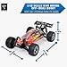 GPTOYS S915 RC Car 18+Mph 2.4Ghz Remote Control Car 1:12 Scale 2WD Waterproof Off-road Monster Truck-Best Gift for Kids and Adults (Red)