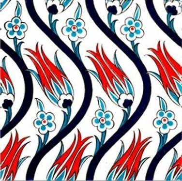 Turkish Ceramic Wall Tiles: S-Tulip