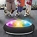 AMENON Kids Air Power Soccer Football Size 4 Boys Girls Sport Children Novelty Toys Training Football Indoor Outdoor Floating Disk Hover Ball Game,Festival Light Up Toys