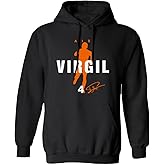 LES TRICOT Netherlands Soccer Tribute 2024 Air Van Dijk Inspired Unisex Hooded Sweatshirt