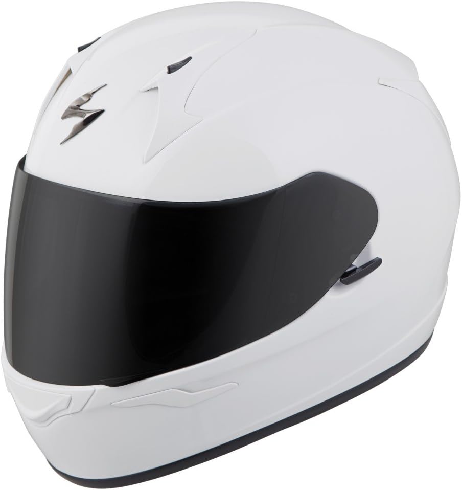 Scorpion EXO-R320 Full-Face Solid Helmet White 2X-Large(More Size Options)