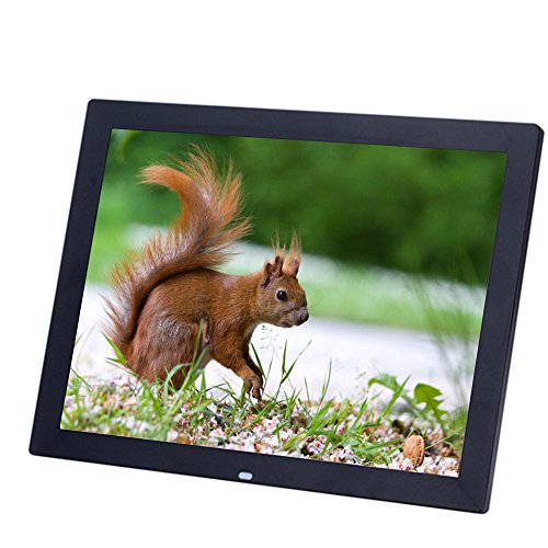 Minidiva 15Inch 4:3 Digital Photo Frame - 1024x768 High Solution Electronic Picture Frame with USB,USB mini,SD Interface(Black)
