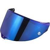 JQF Gear Helmet Shield Visor Compatible with Pista GPRR/Pista GPR/Corsa-R | UV Protection,Impact-Resistant,Helmet Shield Visor for Pista GPRR/Pista GPR/Corsa-R Motorcycle Helmet Accessories Replacement