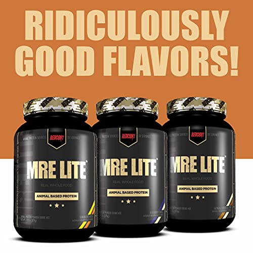 REDCON1 MRE Lite Protein Powder 30 Servings, Animal Based Protein, Contains No Whey, No