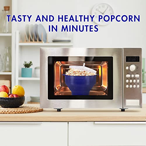 The Original Korcci Microwaveable Silicone Popcorn Popper, BPA Free