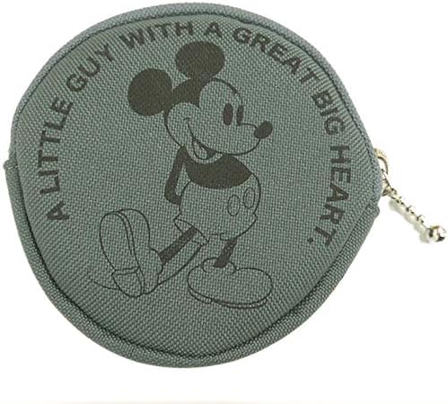 Amazon 丸型コインケース ミッキー グレー ディズニー 小銭入れ ディズニー Disney 小銭入れ