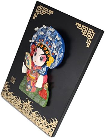 iDili Peking Opera Mask on Board Best Gift with Chinese Features for Home and Office Decoration (Princess Yang)