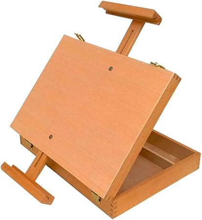 Liuhoulin Caja de Escritorio de Madera Caja de Pintura al ...