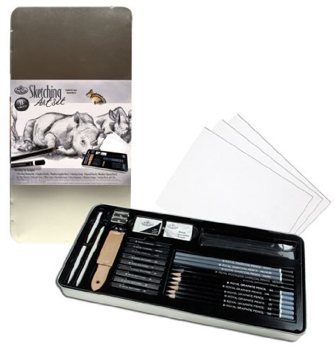 Royal & Langnickel Large Tin Sketching Art Set