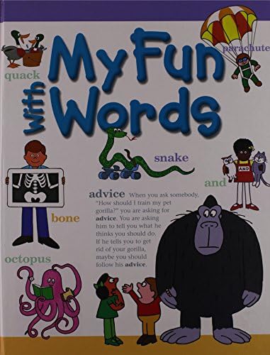 My Fun With Words Dictionary Book 1 and Book 2 Set A-K and L-Z (1