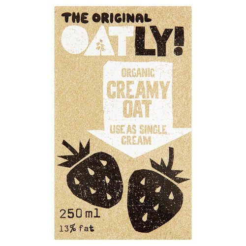 Oatly Organic Creamy Oat Dairy Free Alternative to Cream, 250ml Amazon