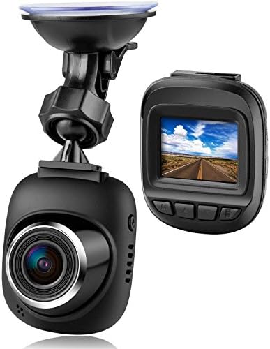 GRMN Dash Cam by Fliiners Mini LCD Car Dvr Camera Recorder with FHD 1080P, Night Vision, Loop Recording for Cars