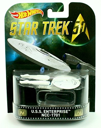 HOT WHEELS STAR TREK U.S.S. ENTERPRISE NCC-1701 RETRO