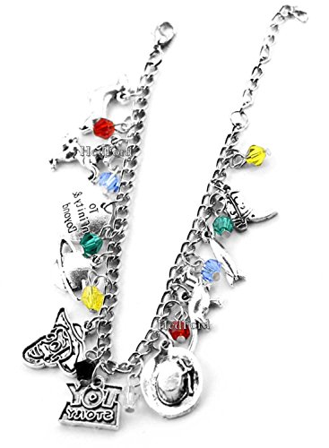 TV and Movie Inspired Jewelry Collection (Toy Story Charm Bracelet)