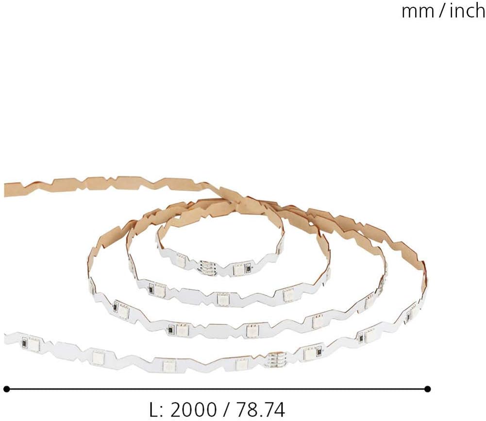 Eglo LED Strip Flexible Strip, LED Strip with Remote Control, RGB Colour Changing, Dimmable - Image 5