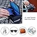 WOTOW Bike Handlebar Bag, Water Resistant Bicycle Basket Front Bag with Touch Screen Phone Holder, Cycling 3L Storage Pouch For Mountain Road MTB Bikes