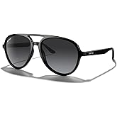 MERRY'S Classic Polarized Aviator Sunglasses For Womens Mens Retro Double Bridge Aviators S8376