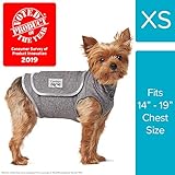 Comfort Zone Calming Vests for Dogs, for Thunder & Anxiety, x Small (14-19