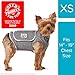 Comfort Zone Calming Vests for Dogs, for Thunder & Anxiety, x Small (14-19" Chest)