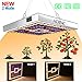 Indoor Grow Lights for House Plants - ADINC Full Spectrum LED Plant Lights with IR & UV Growing Lamp Bulb Fixtures Hanging Multiple Panels Connected for Garden/Greenhouse/Seedling/Vegetable/Flower