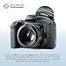 Polaroid Optics 49mm UV Filter | Protective Ultraviolet Filter Absorbs Haze, Improves Images & Shields Lens from Atmospheric Damage | Slim Multi-Coated Glass