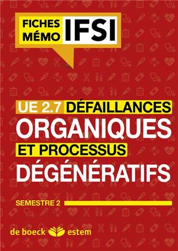 Défaillances organiques et processus dégénératifs