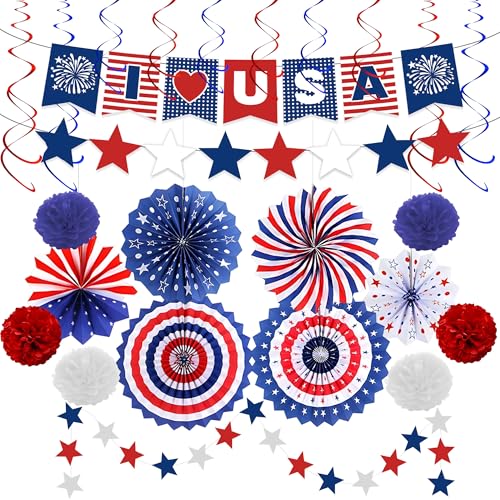4th of July Patriotic Party Decorations