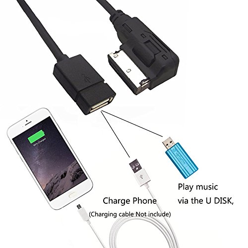 CHELINK MI MMI Audio USB Cable MP3 Music Interface Adapter AUX Media Interface for Mercedes Benz - Thumbnail 2